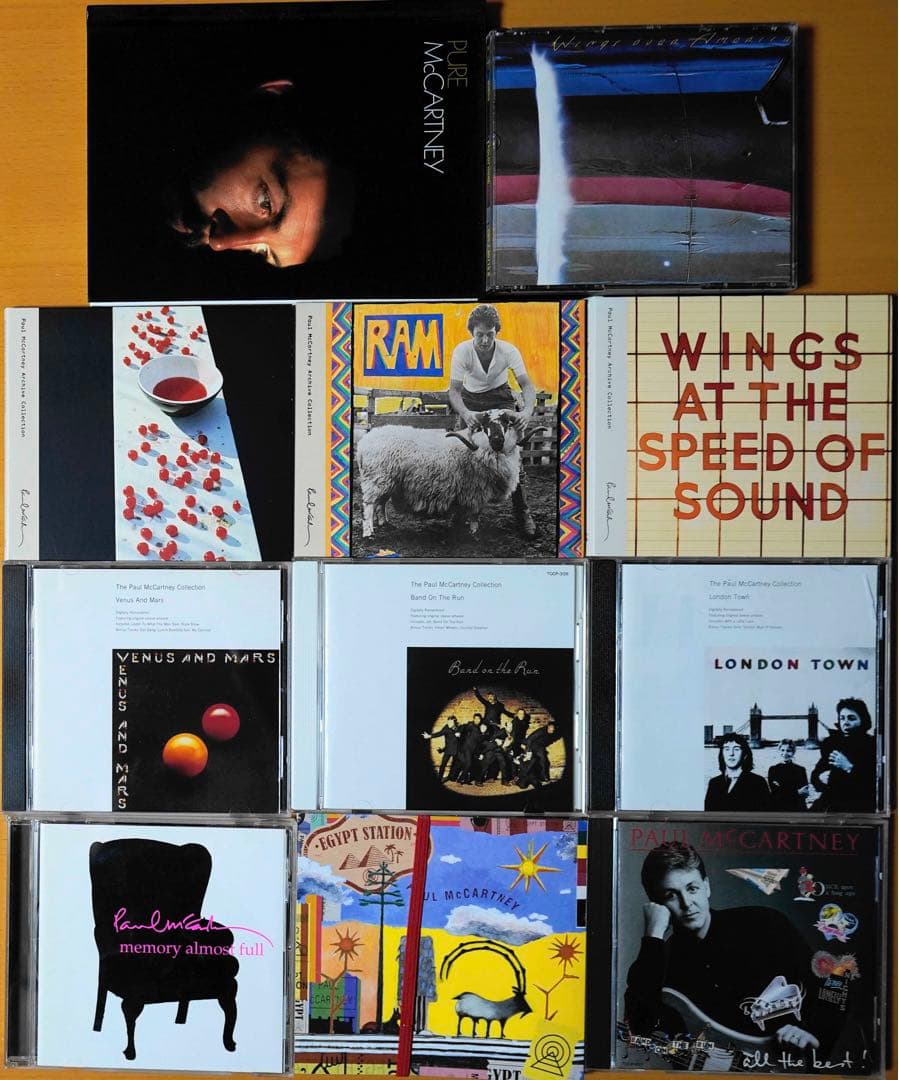 Paul McCartney CD まとめ 紙ジャケ ポール・マッカートニー 5作品 5月23日発売 | つれづれなる