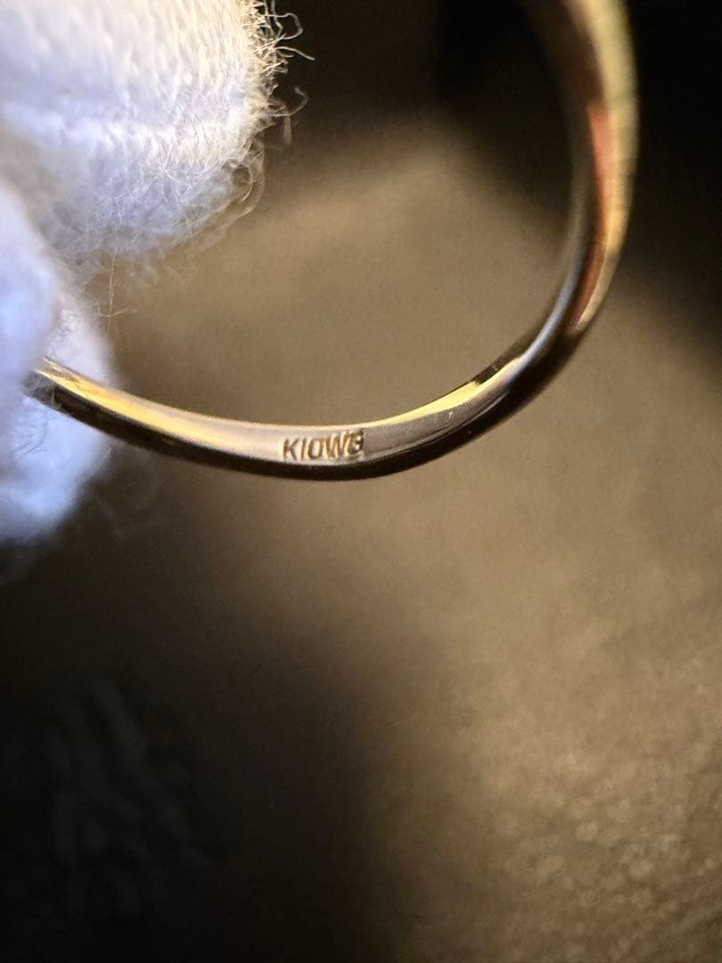 ピンクサファイアリング　0.473ct K10 ホワイトゴールド　11号