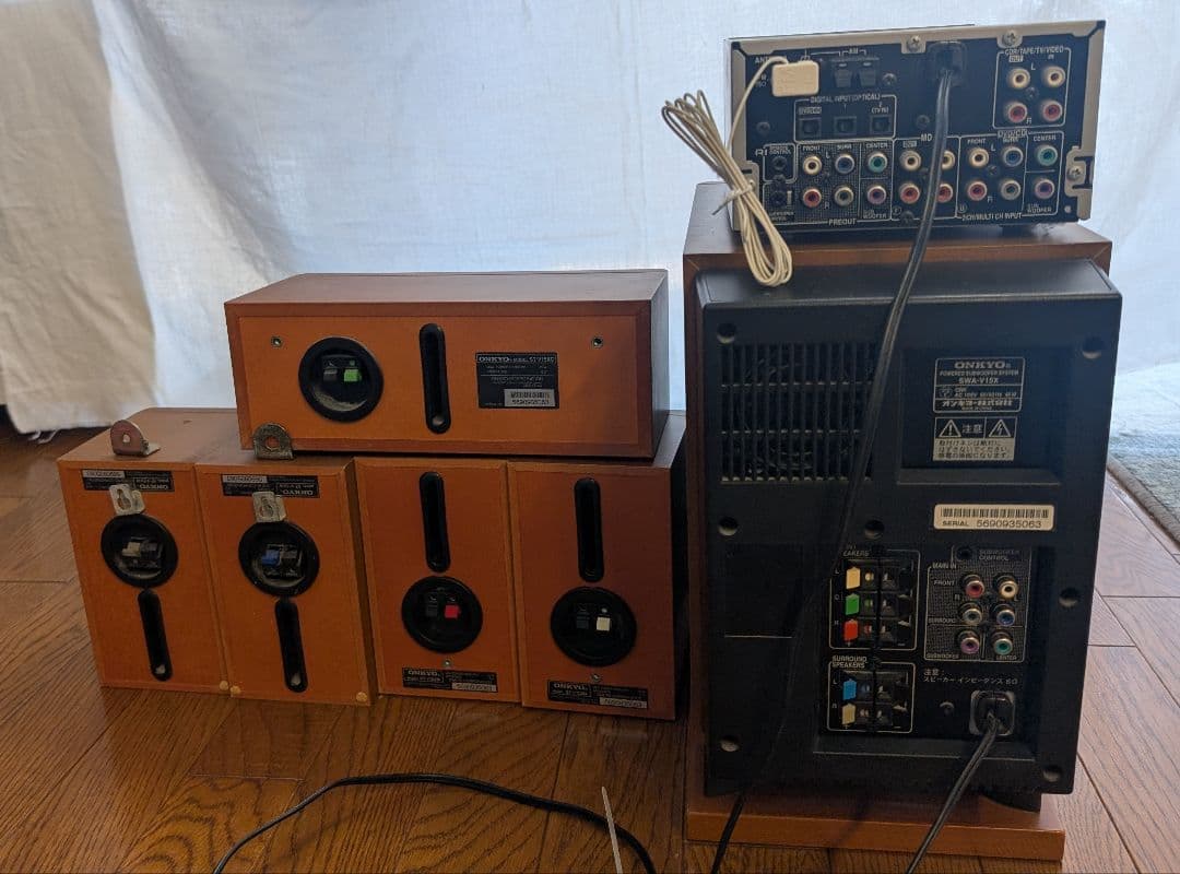 ONKYO オンキョー　5.1chホームシアターシステム　BASE-V15X