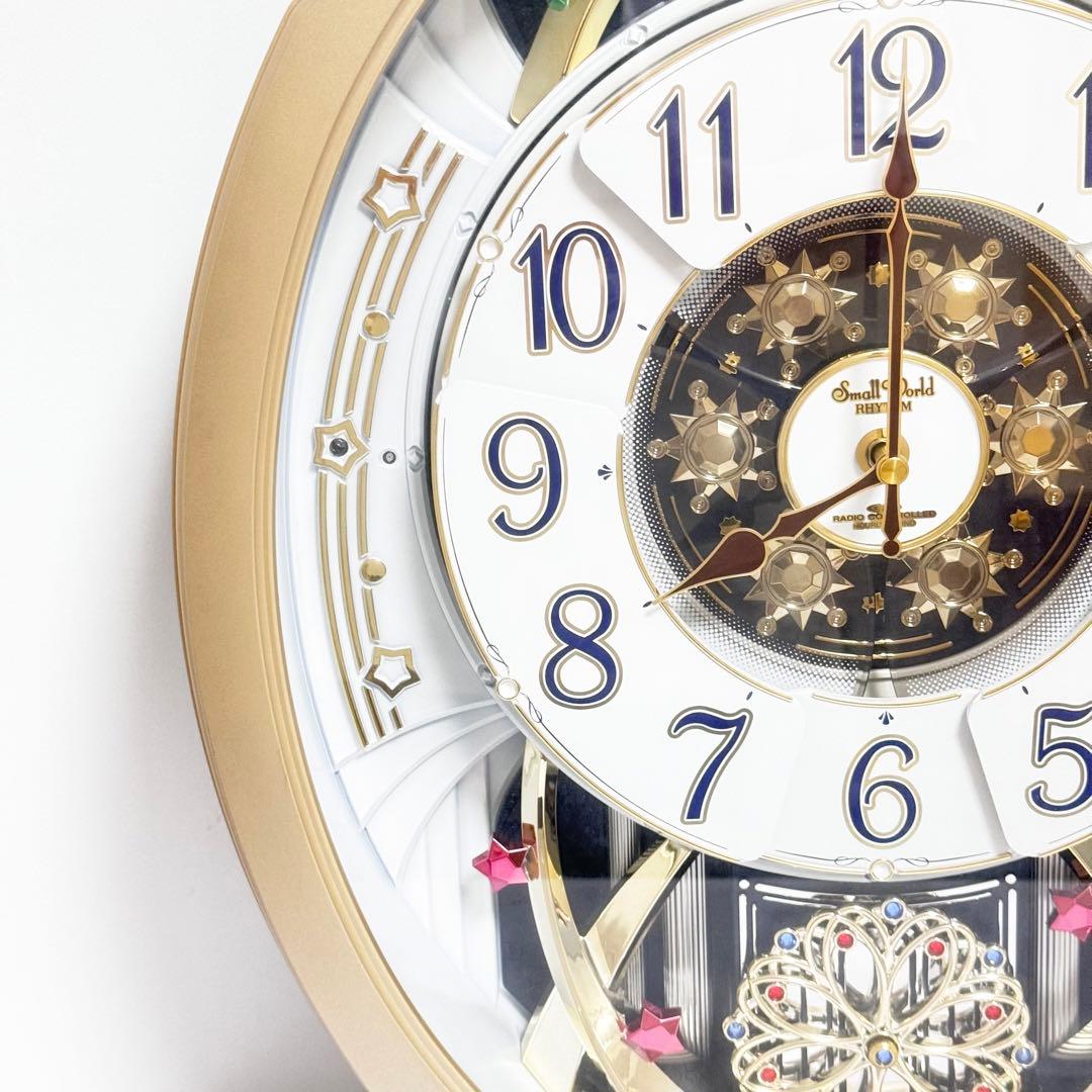 電波からくり時計 スモールワールド ブルーム 4MN500RH - メルカリ