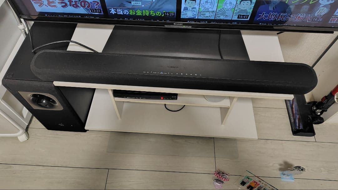 ☆自宅が映画館に☆ヤマハ フロントサラウンドシステム スピーカー+