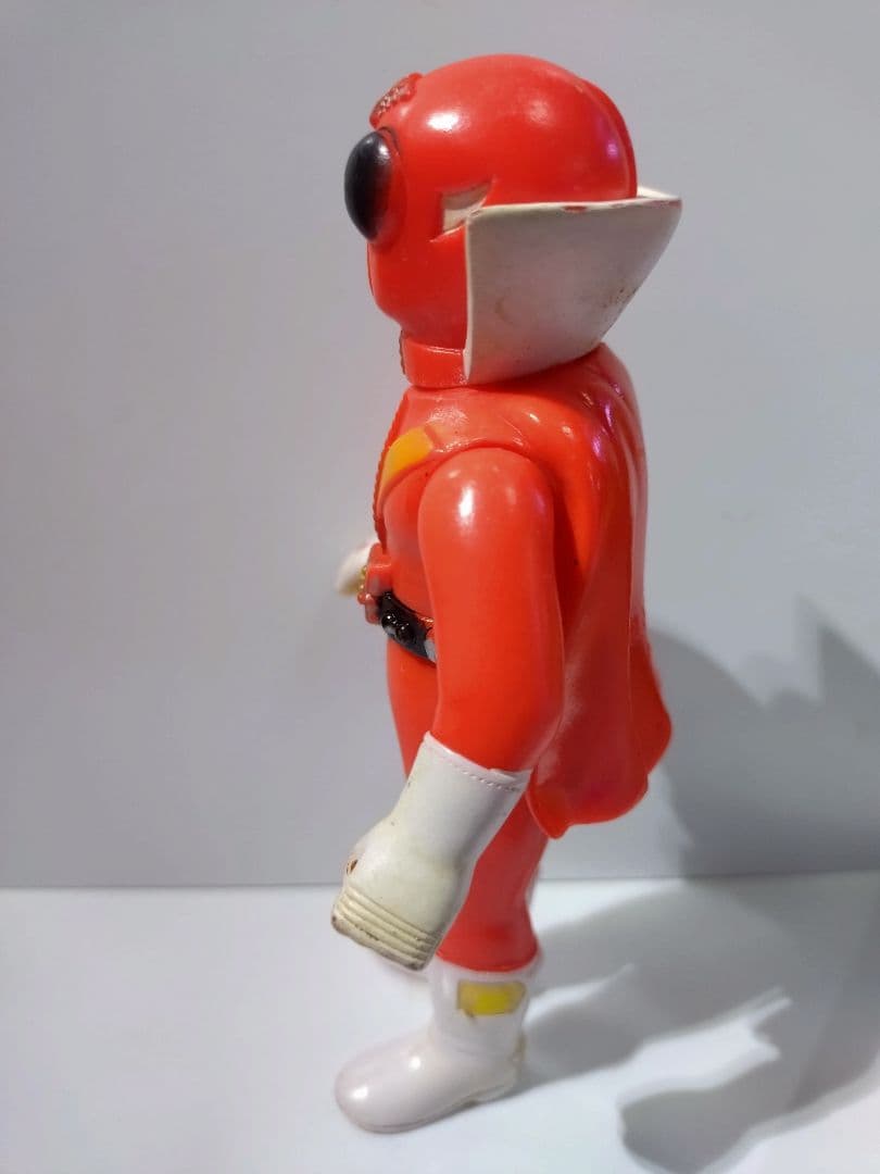 ポピー☆秘密戦隊ゴレンジャー☆アカレンジャー☆1970年代の希少ソフビ