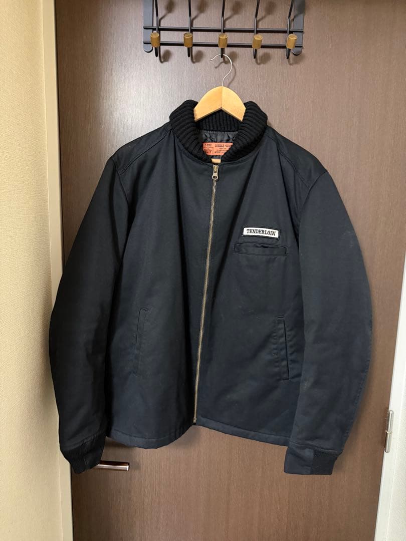 テンダーロイン　リブワークジャケット　キムタク TENDERLOIN - 1st テンダーロイン リブワーク ジャケット グレー