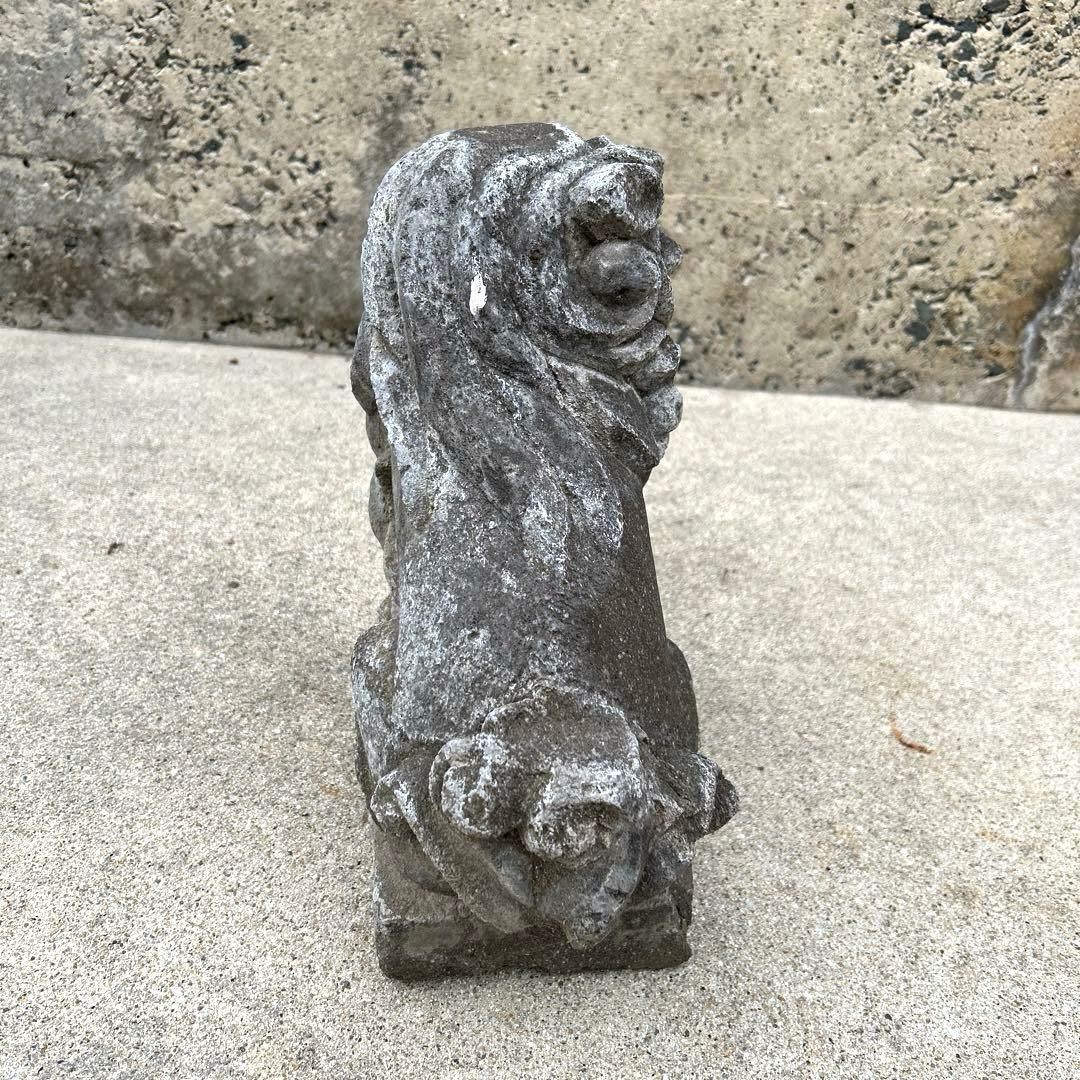 狛犬 骨董 石像 - メルカリ