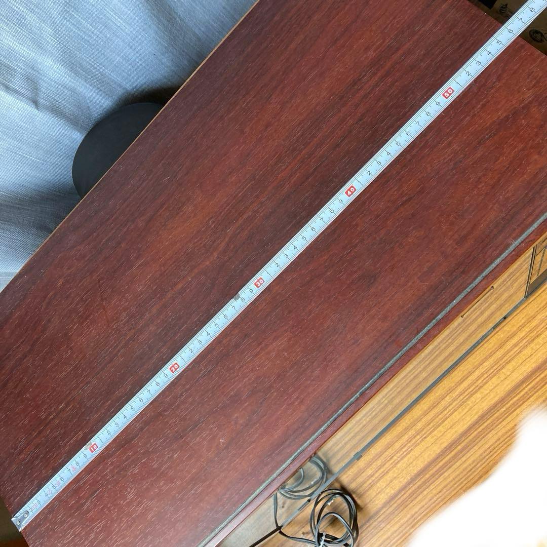 National ブラウン管 テレビ ジャンク品 ウッド調 ナショナル