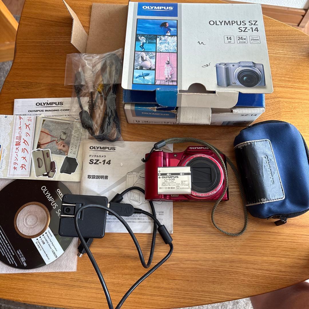 OLYMPUS SZ-11 デジタルカメラ 14メガピクセル sdカード無し