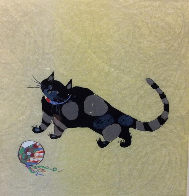 美品 フジ子・ヘミング 「猫十態 スージィー」直筆サイン・限定15/200