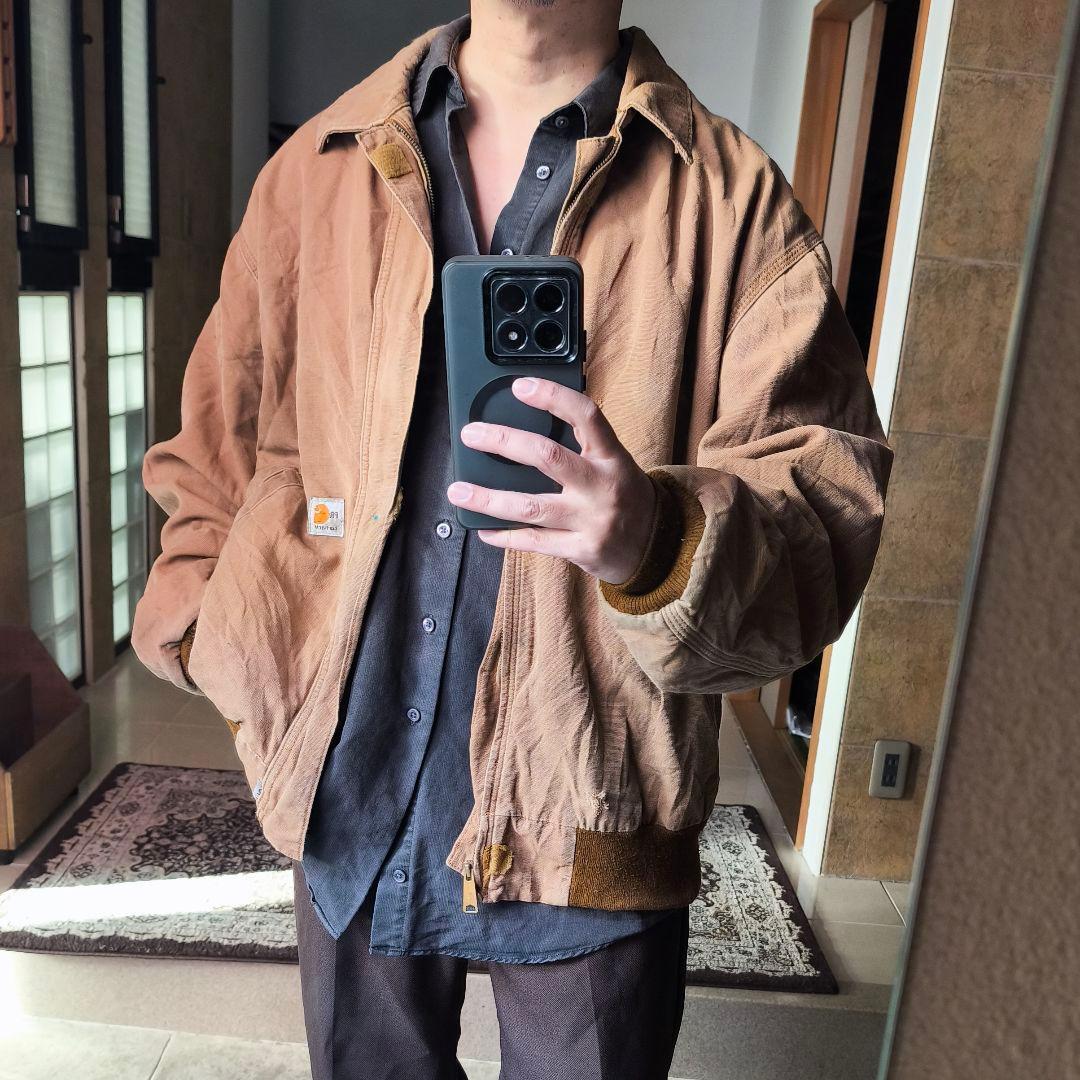 Carhartt FR カーハート 難燃 ダックジャケット/ブラウン - メルカリ
