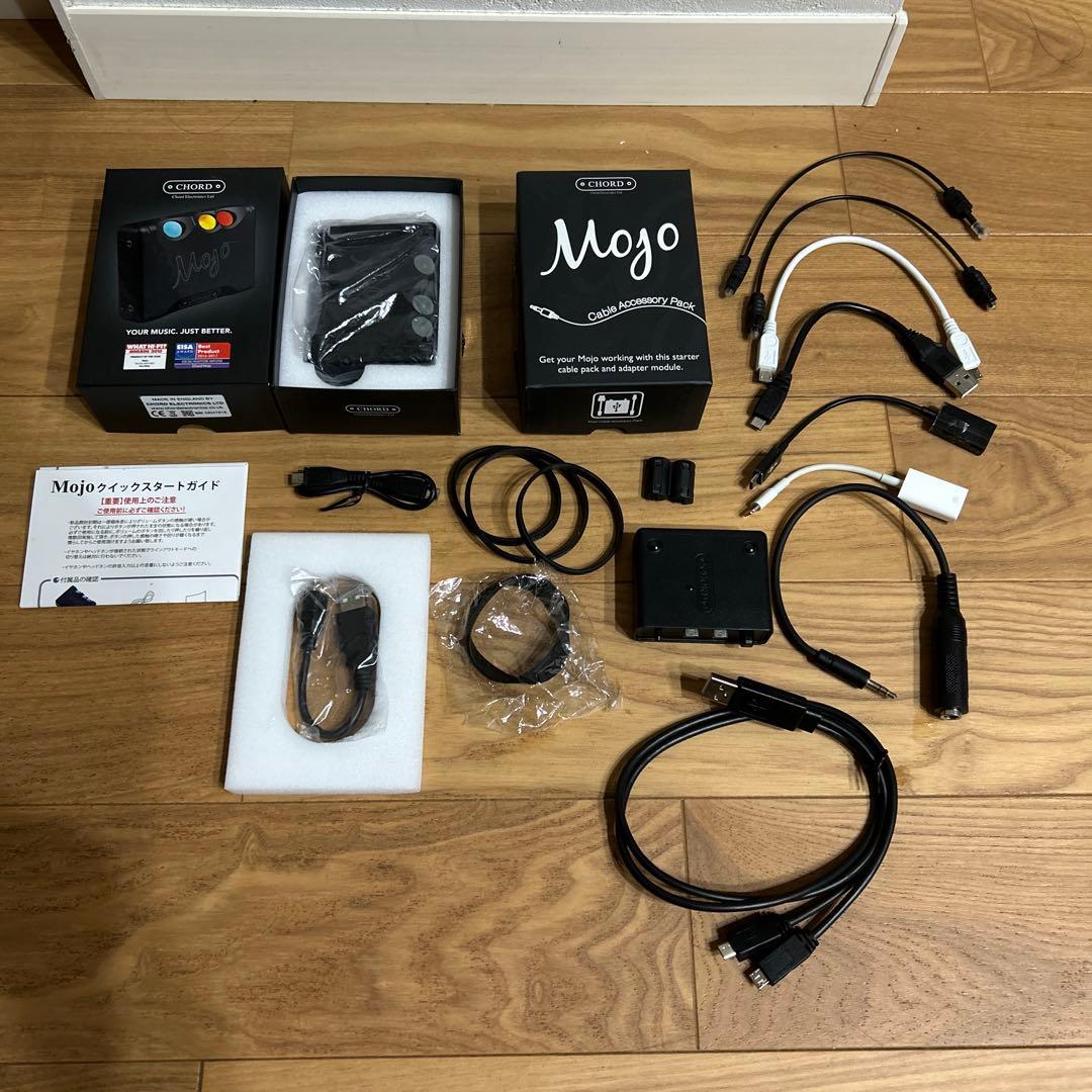 アンプ Chord Mojo + Cable accessory Pack