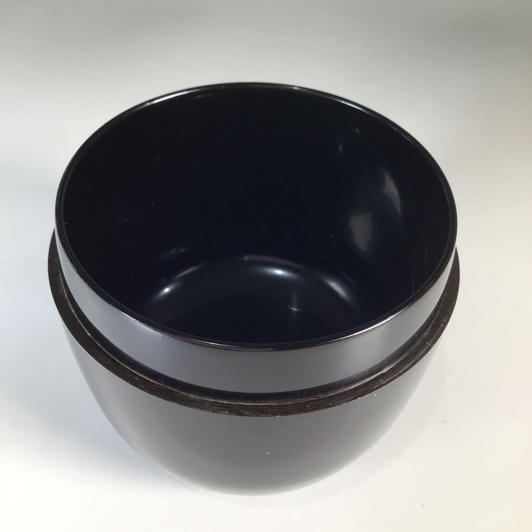 N728 棗 『岡本漆専堂作』『八幡宗豊 文字』『菊薫』『大棗』 共箱