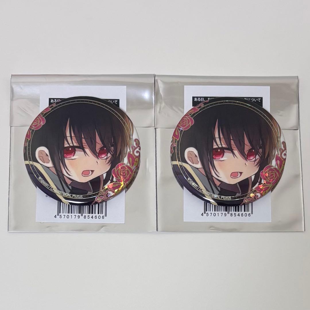 ある日、お姫様になってしまった件について ホログラム缶バッジ