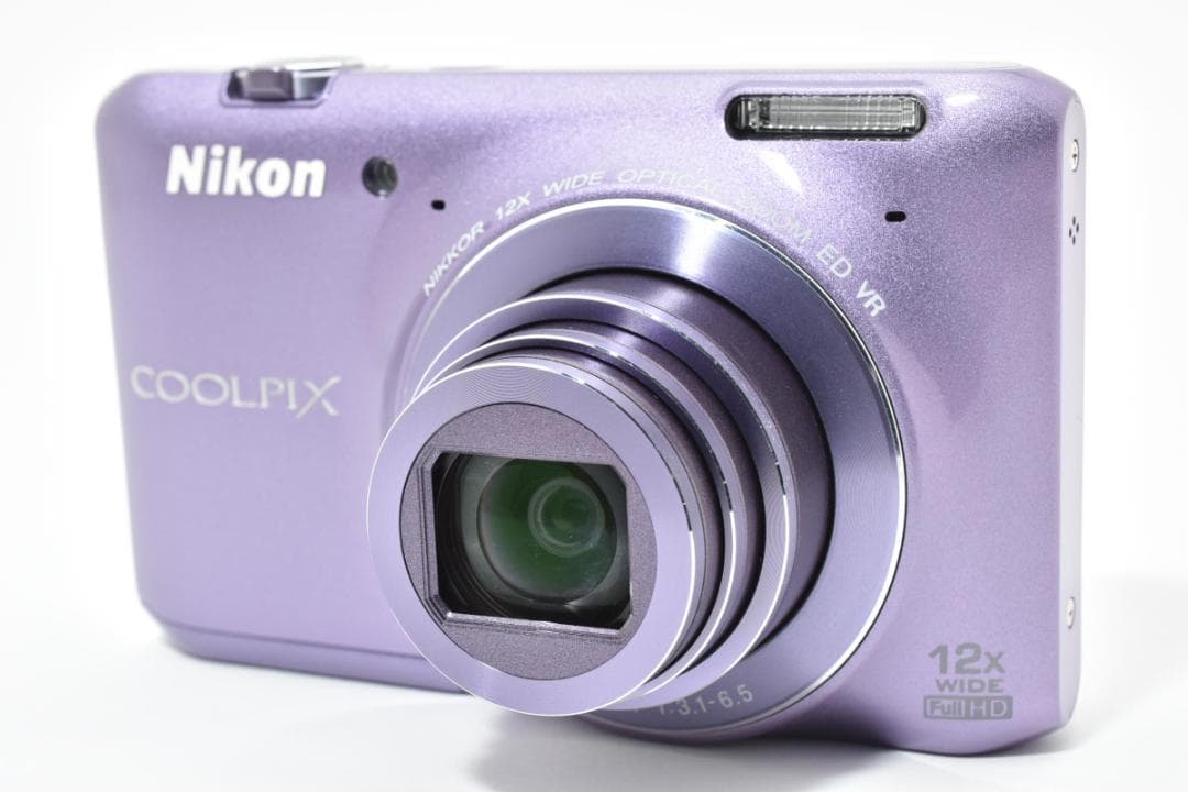【極美品】NIkon COOLPIX S6400 パープル　動作確認済