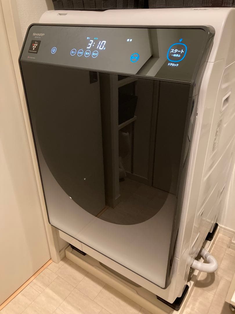 シャープ ドラム式洗濯乾燥機 ES-W114-SL 2022年製 洗剤自動投入