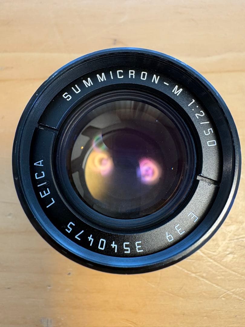 LEICA SUMMICRON-M 1:2/50 E39 第三世代後期ドイツ製