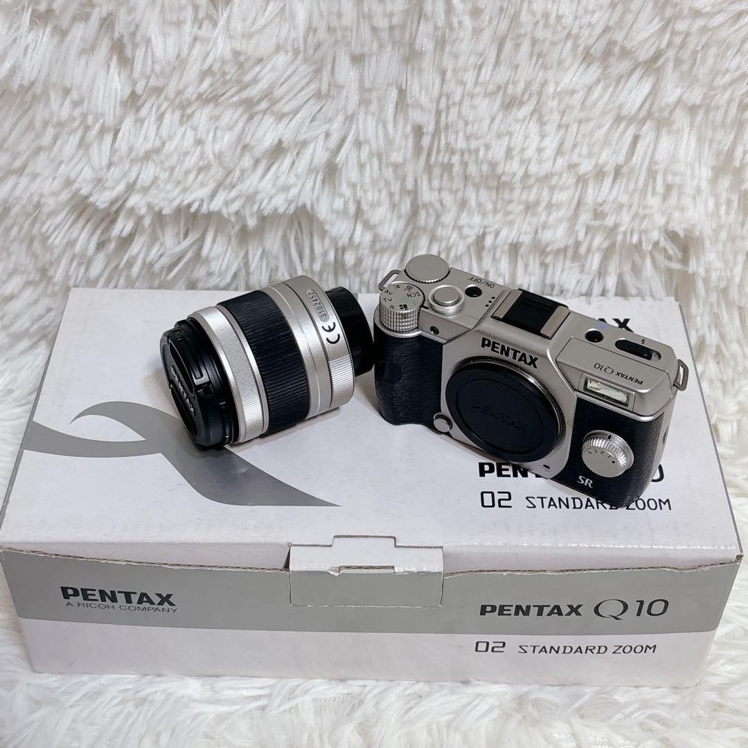 PENTAX Q10 ミラーレスカメラ 02STANDARD ZOOM　箱付