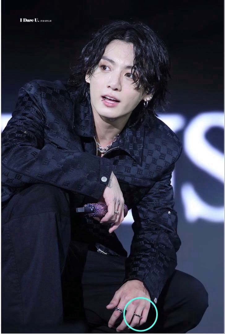 WOOING リング 指輪 ジョングク 釜山コン jungkook - メルカリ