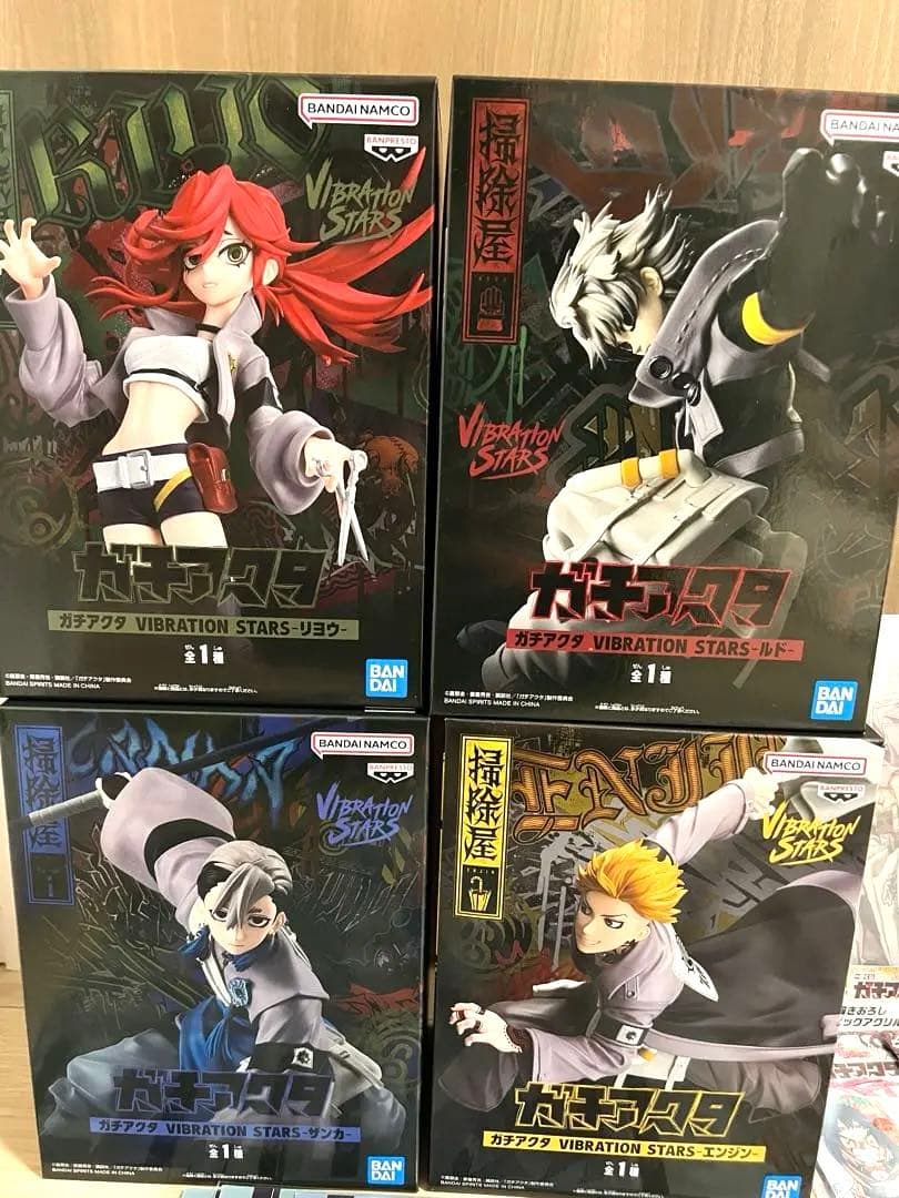 最終値下げ】ガチアクタ フィギュア 4種 一番くじ ビッグアクスタ A.B