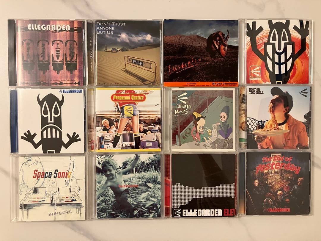 ELLEGARDEN エルレガーデン CD 全12枚 まとめ売り セット ELLEGARDEN エルレガーデンまとめ売り - メルカリ