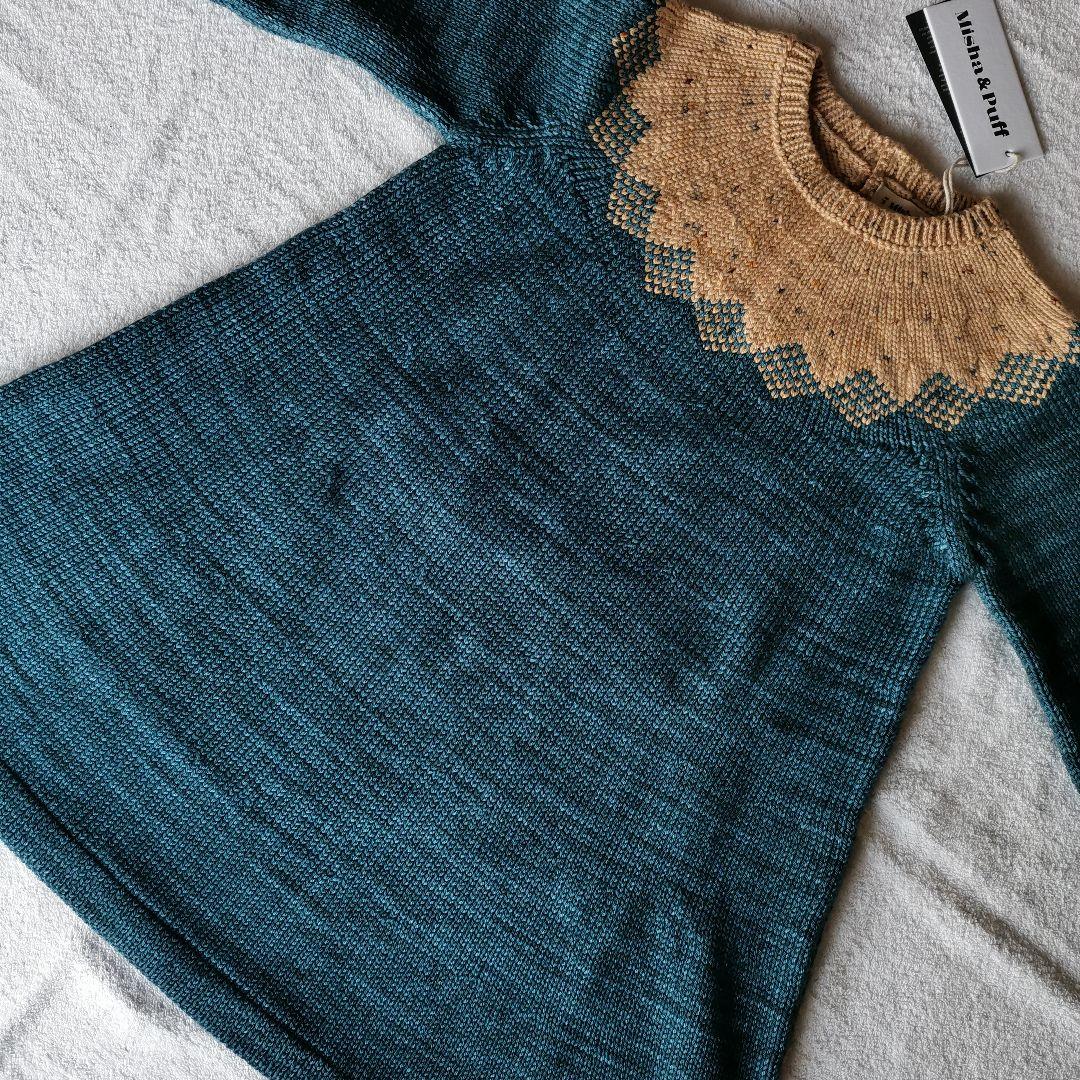 新品 8y Misha & Puff Dress Blue Smoke - メルカリ