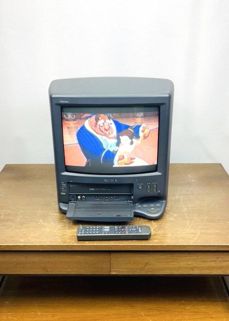【ビデオ再生OK】SONY TRINITRON KV-14VH03 テレビデオ