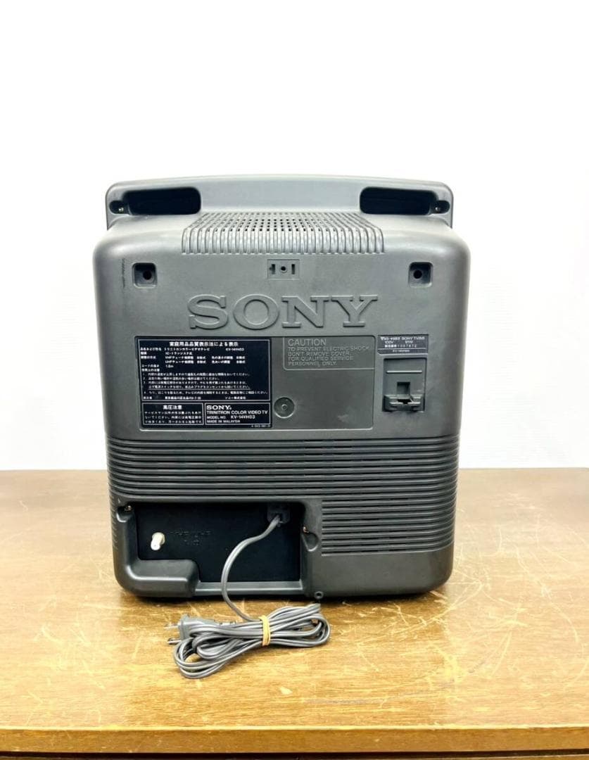 【ビデオ再生OK】SONY TRINITRON KV-14VH03 テレビデオ