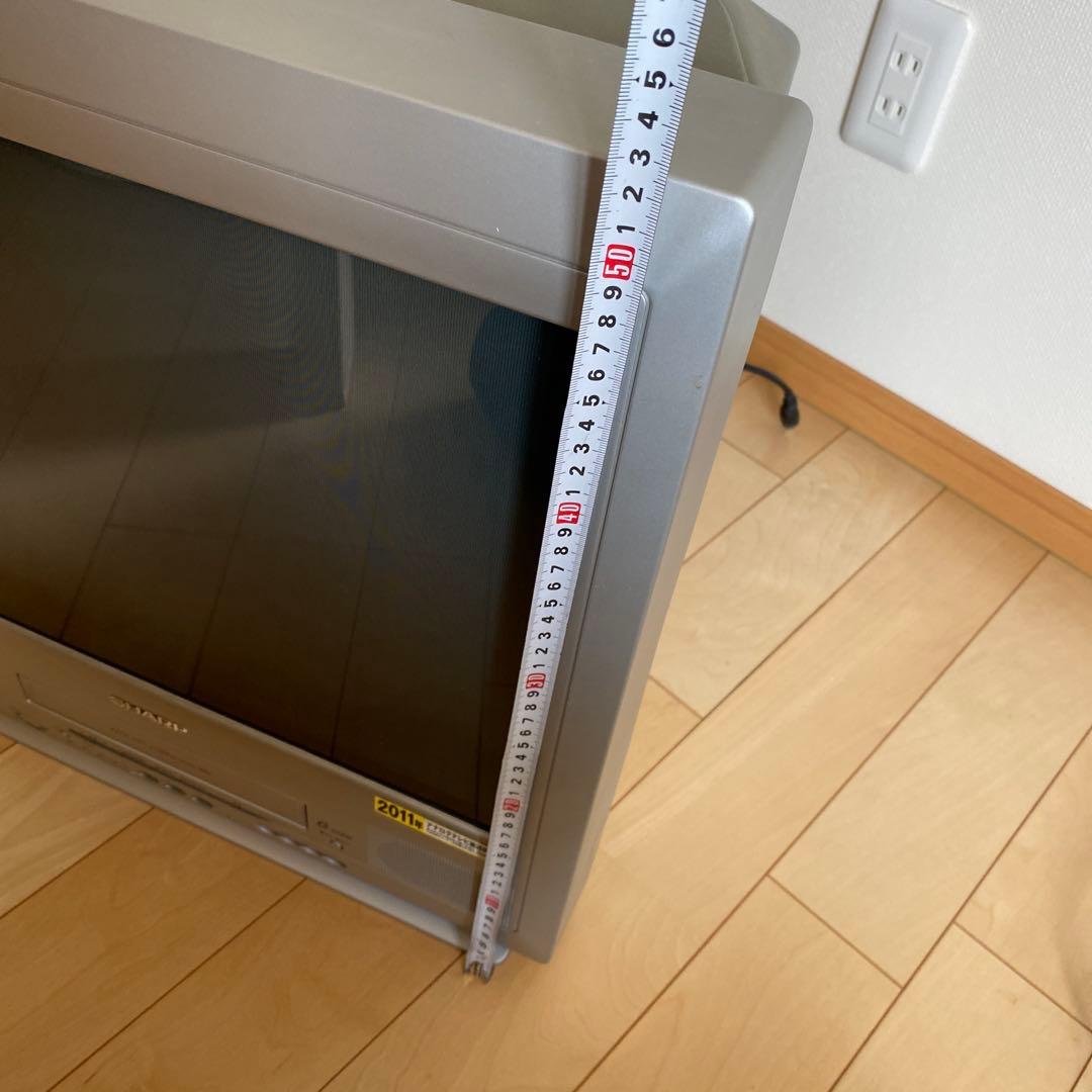 SHARP VT-21FN20 21インチブラウン管テレビデオ　地デジチューナー
