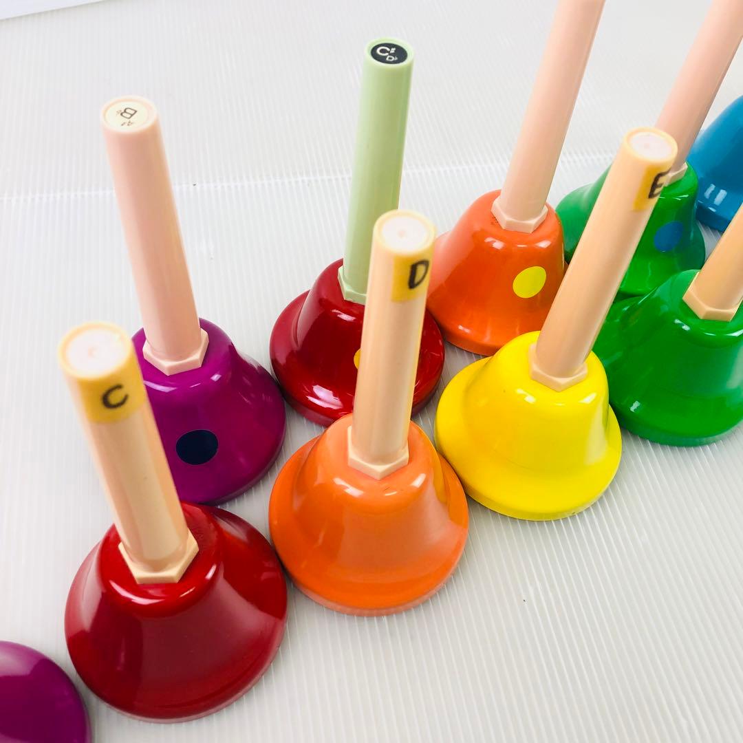 ウチダ ハンドベル ミュージックベル 20音 MB-C 専用スタンド付き