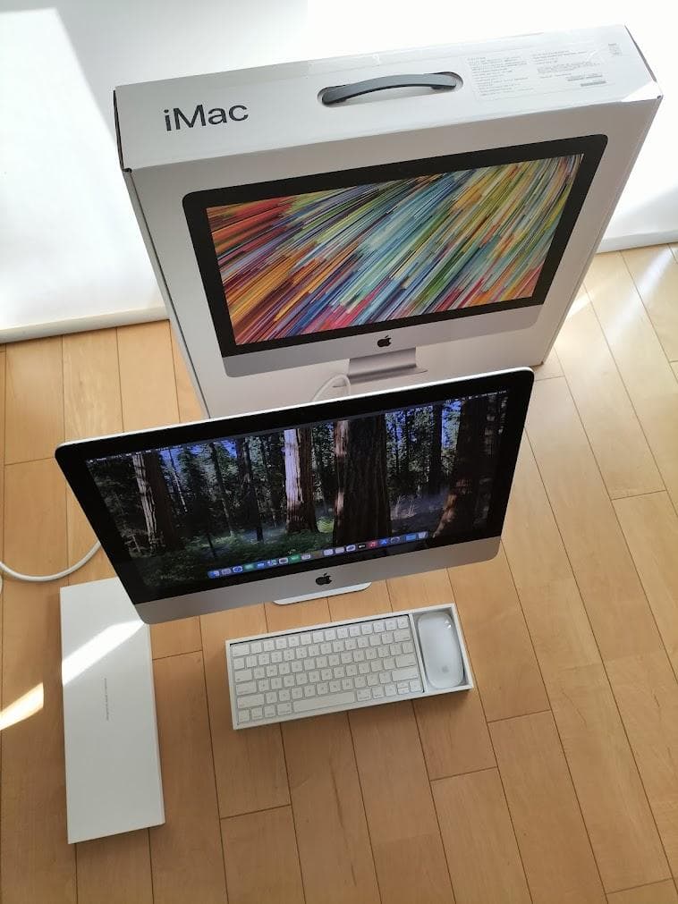 iMac 2019年　SSD 4K Retina