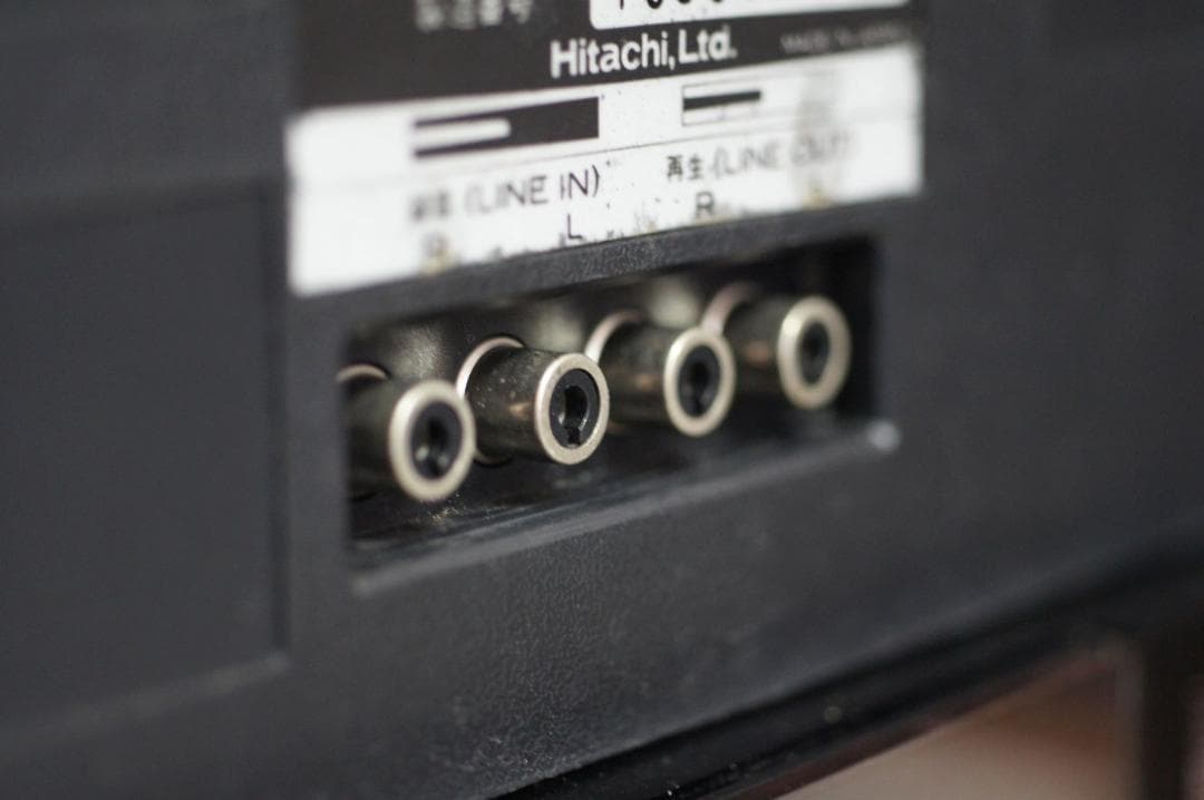 ★☆Lo-D ローディー/ 日立 カセットデッキ D-77 整備品☆★