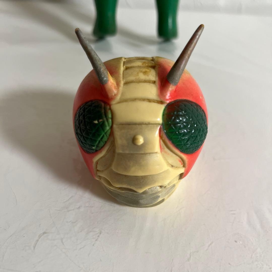 ⚠️当時物・レア 仮面ライダーV3 スタンダードサイズ 旧バンダイ 面