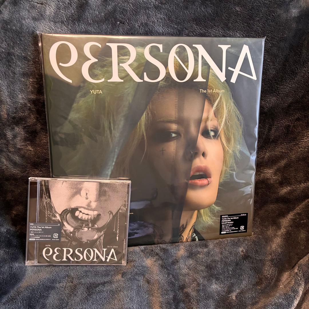 YUTA 悠太 ユウタ PERSONA Unveil 通常盤 YUTA 1stソロ・フルアルバム『PERSONA』 日本武道館公演開催決定を記念