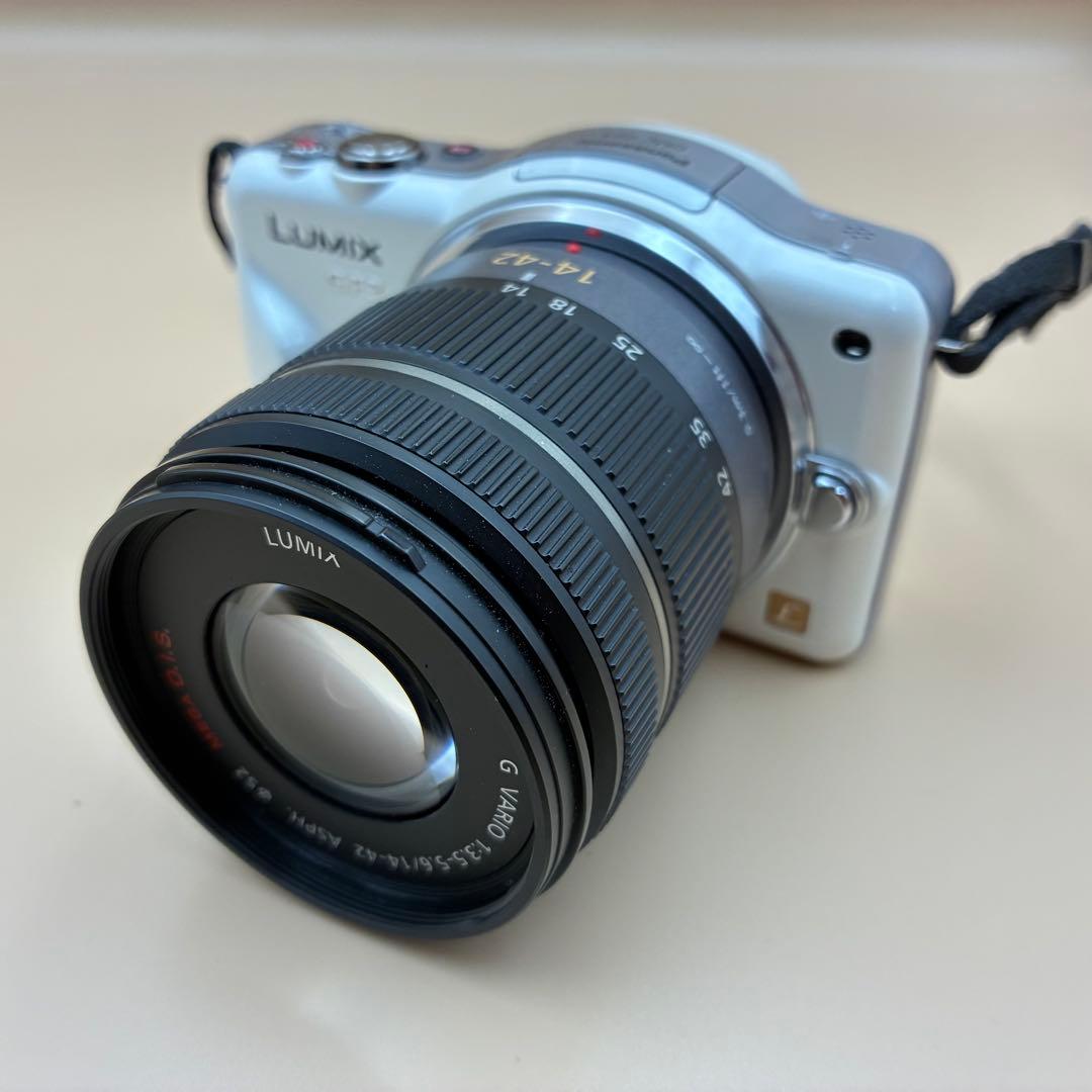 ⭐︎美品⭐︎ Panasonic LUMIX GF3 ホワイト 14-42mm