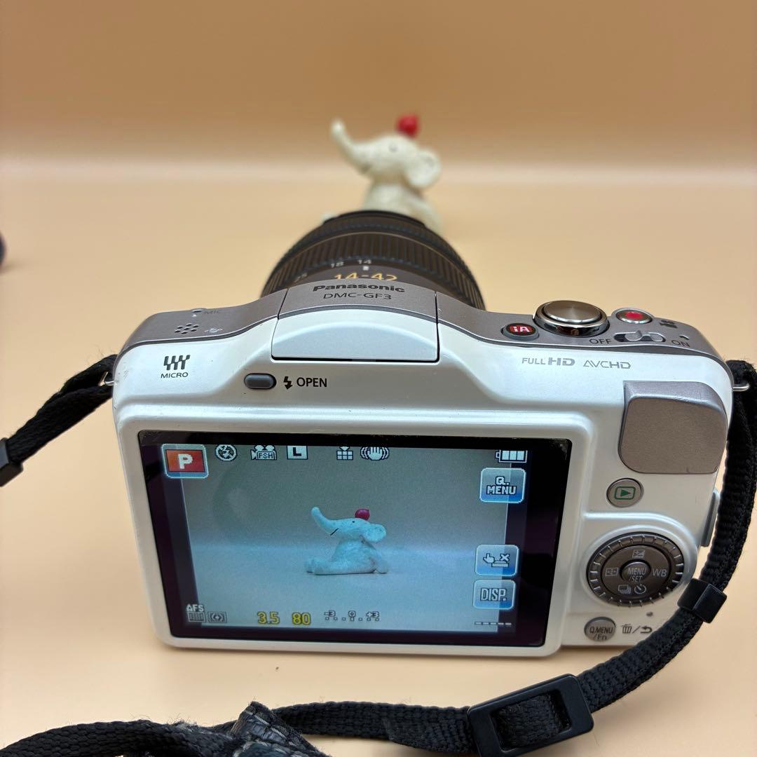 ⭐︎美品⭐︎ Panasonic LUMIX GF3 ホワイト 14-42mm
