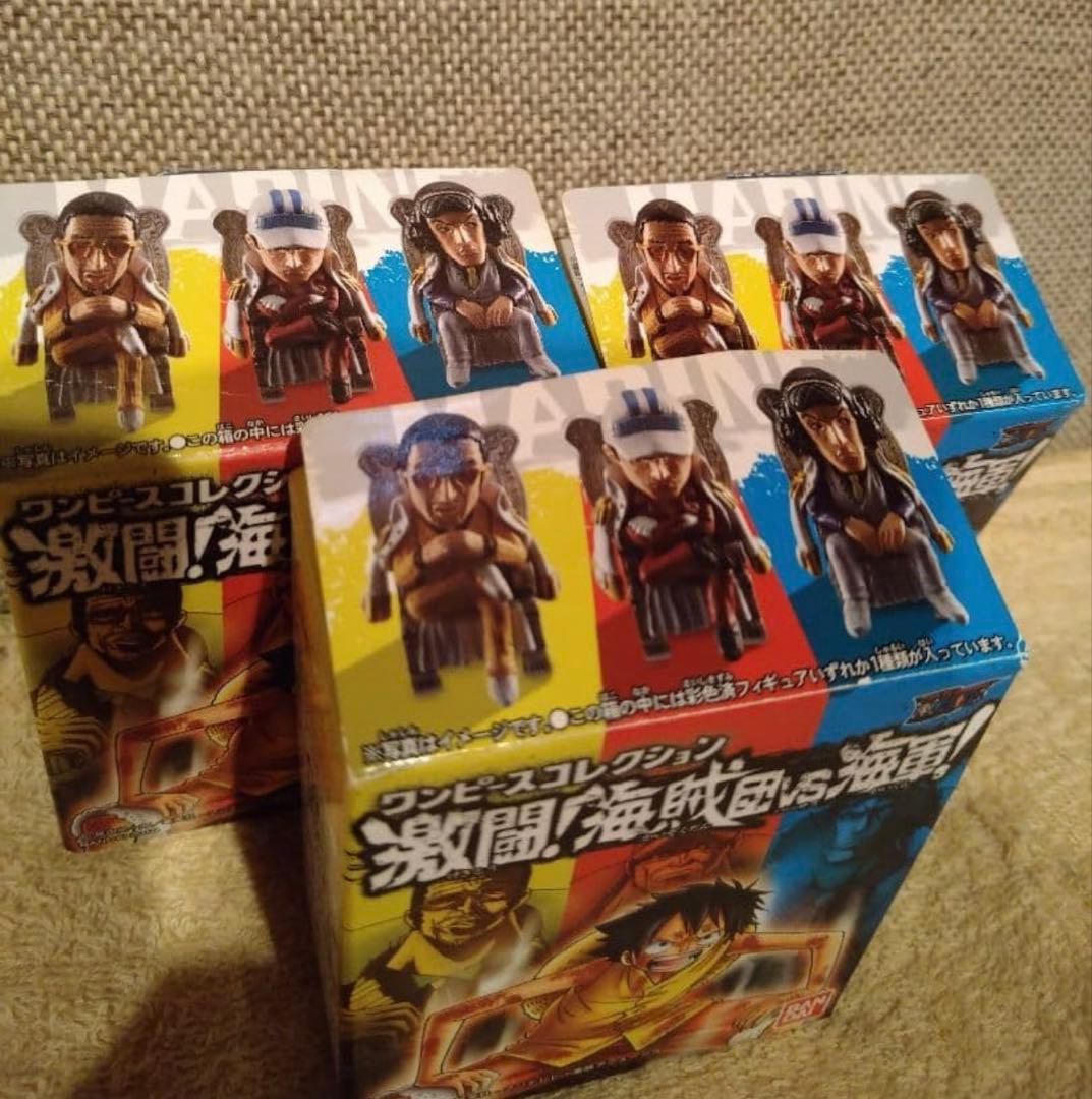 内袋新品未開封 ワンピースコレクション 三大将 3種類セット 特典アリ