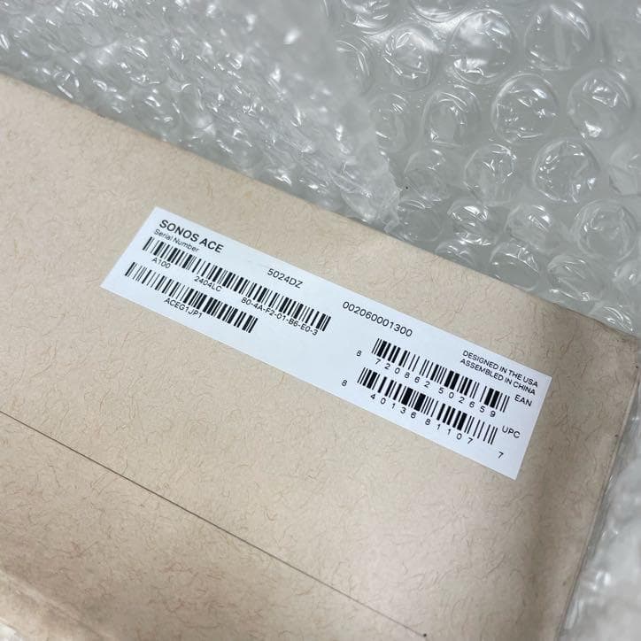 ソノス Sonos Ace ノイズキャンセリングヘッドホン ACEG1JP1