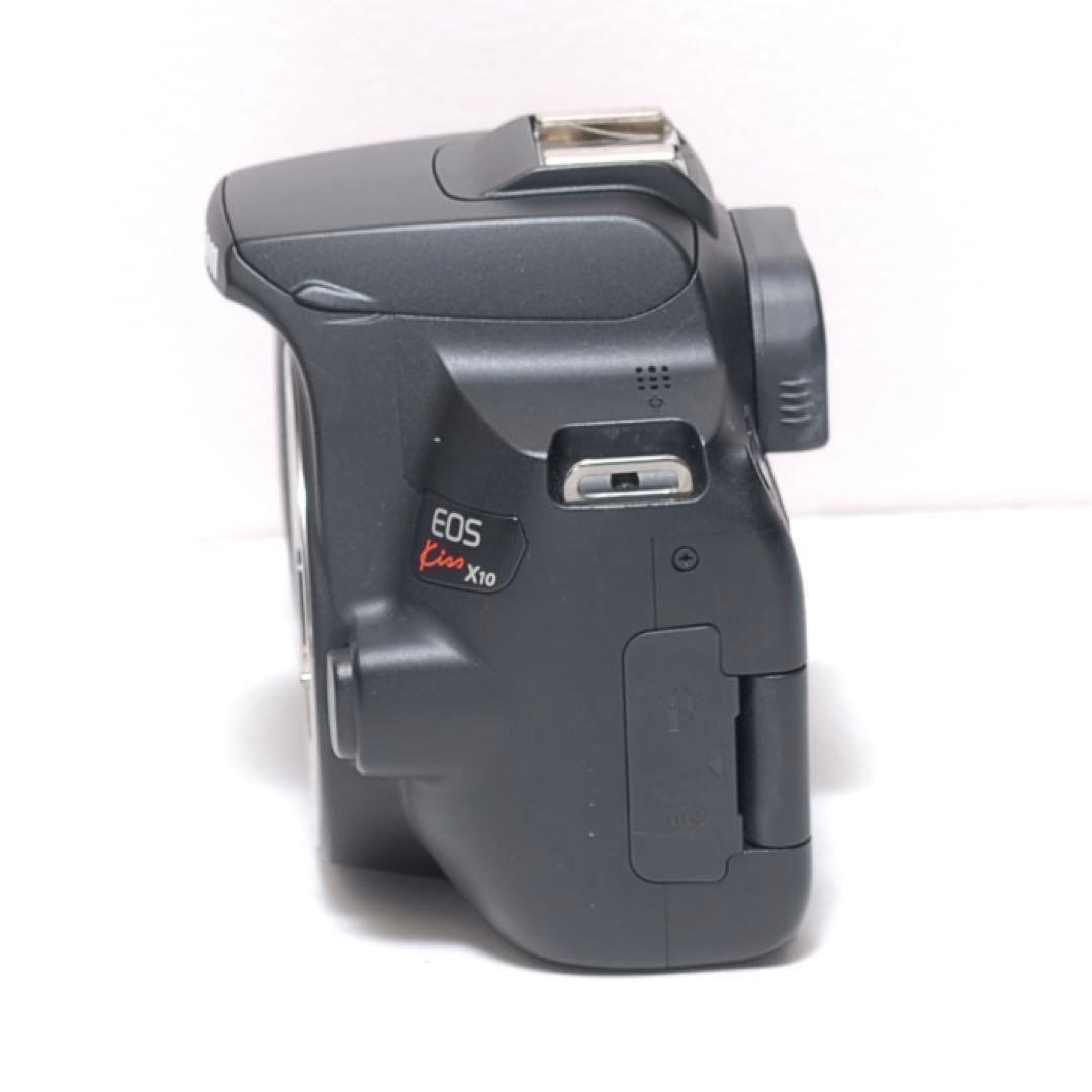 ✨美品✨Canon Kiss X10✨高性能＆超望遠✨ダブルレンズ✨4K動画撮影