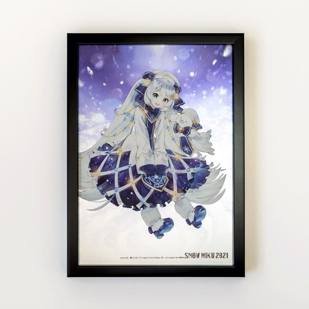 雪ミク  MIKU 2021 B4パブミラー 初音ミク KEI グッズ]SNOW MIKU 2021/B4パブミラー | SNOW MIKU 2021