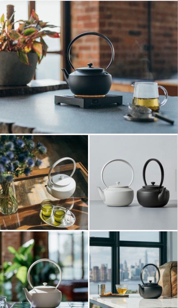 【はるか】BALMUDA MoonKettle ブラック 電気ケトル