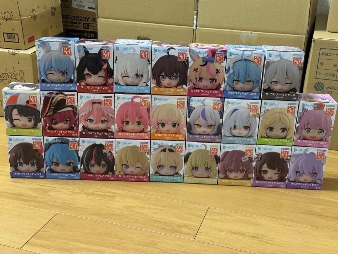 ホロライブ ひっかけフィギュア vol.1～vol.9 25体コンプセット - メルカリ