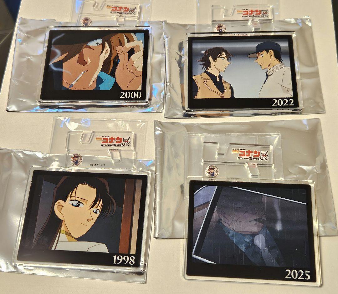 名探偵コナン TVアニメ30周年記念展 アクリルマグネット 4つセット