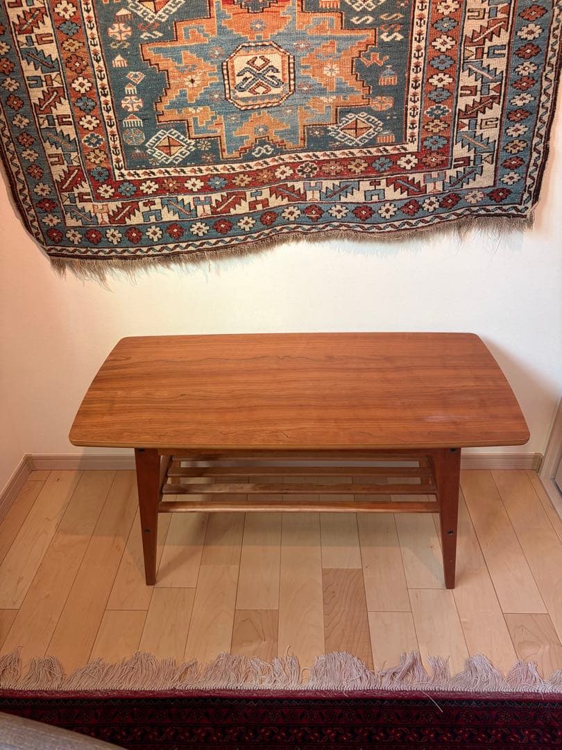 カリモク60 テーブル　チェリー材 カリモク60 リビングテーブル 小 チェリーナチュラル カリモク60正規