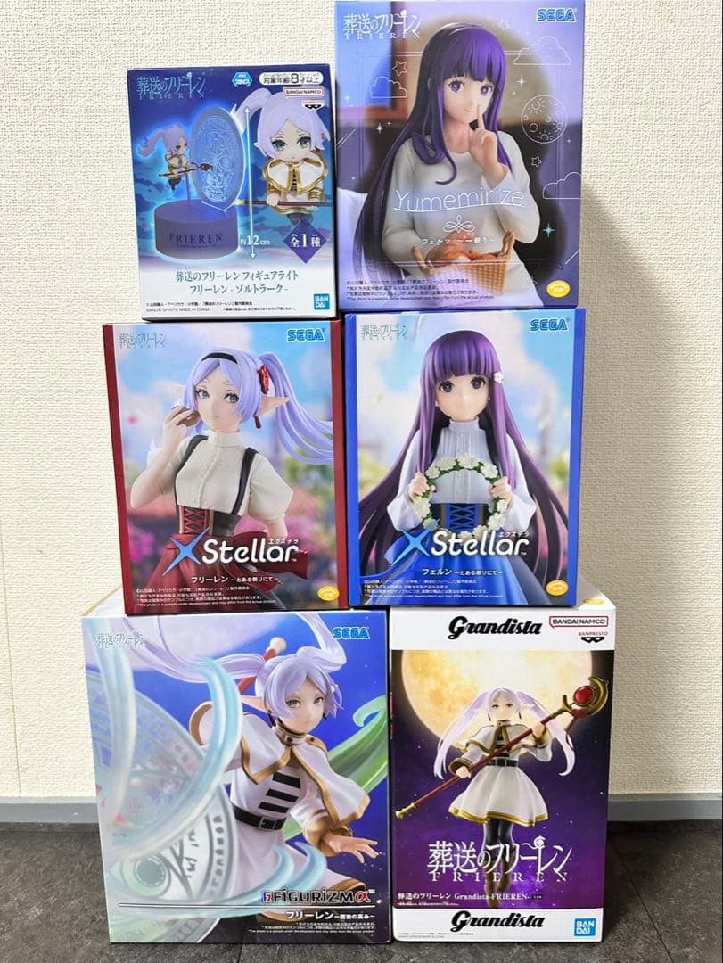 豪華6点セット】葬送のフリーレン フィギュア & ルームライト まとめ