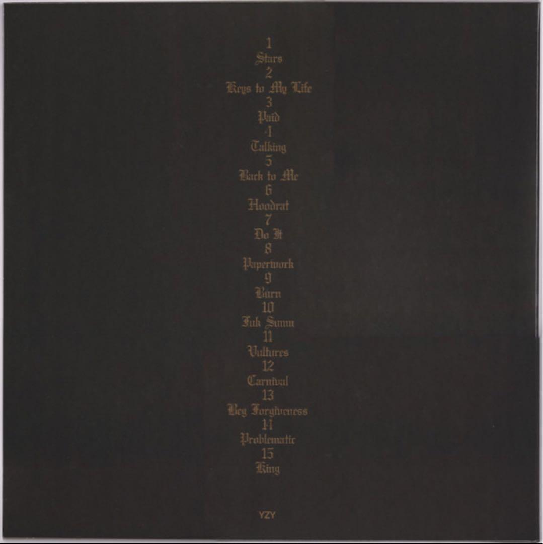 kanye west Vultures 1 レコード LP オフィシャル盤 - メルカリ