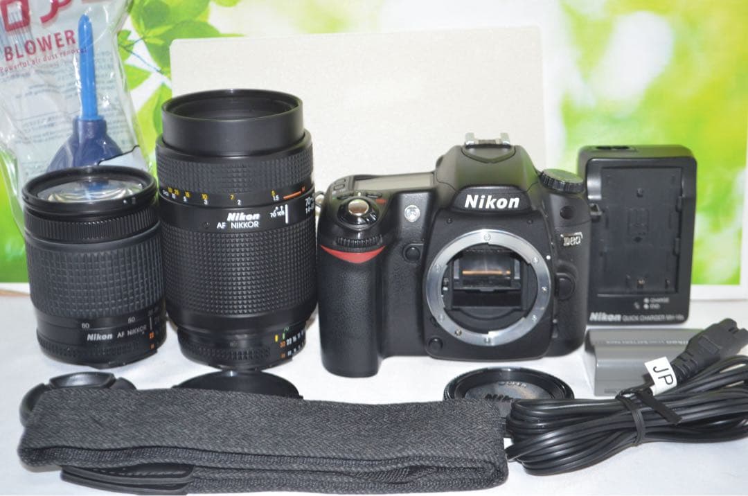 Nikon D80☆スマホに転送OK☆色鮮やか一味違う一眼レフ☆