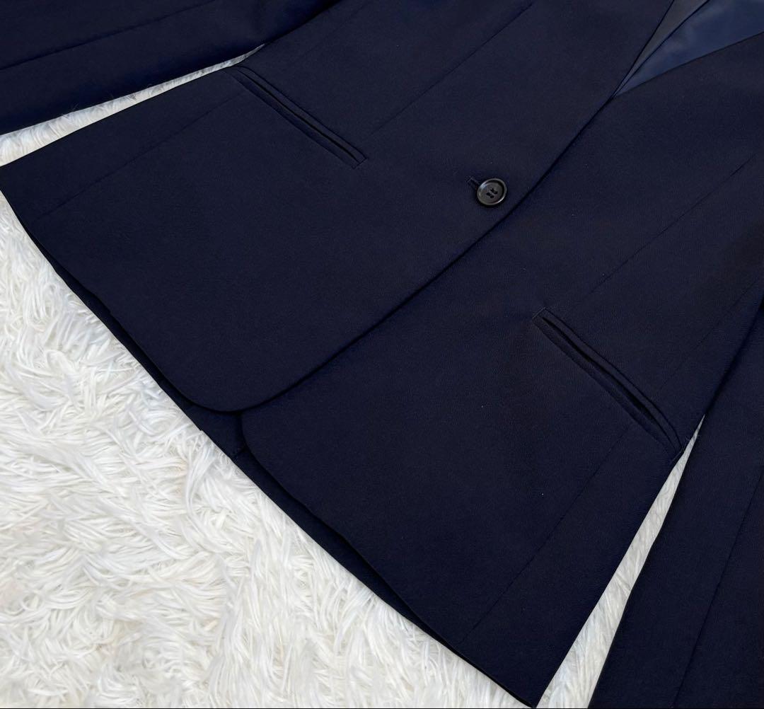 美品✨洗える】プラステ スーツパンツセット ノーカラージャケット