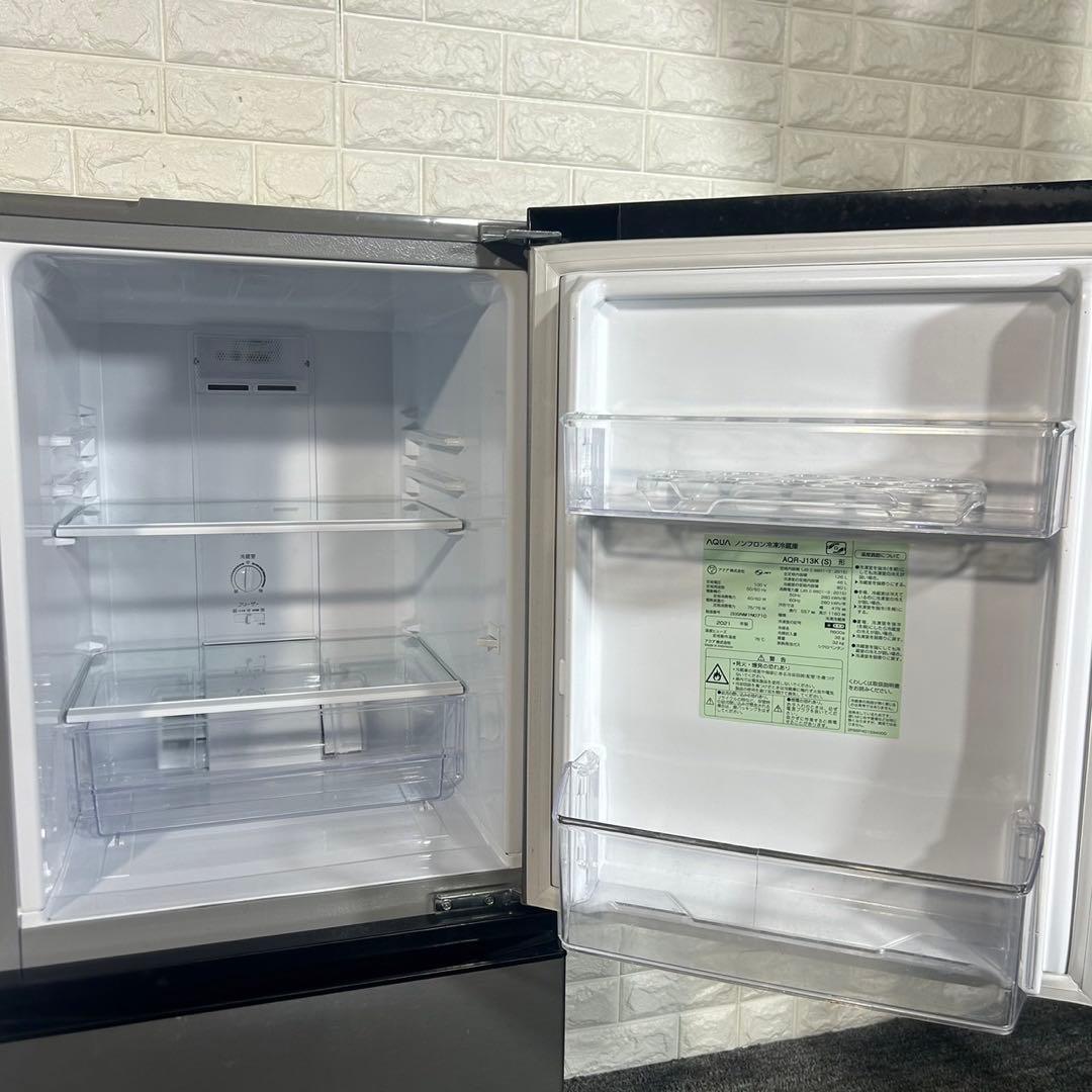 生活家電 2点セット 冷蔵庫 126L 洗濯機 5.5kg 家電 J079