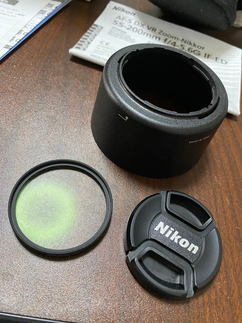 AF-S DX VR Zoom Nikkor 55-200mm 望遠レンズ