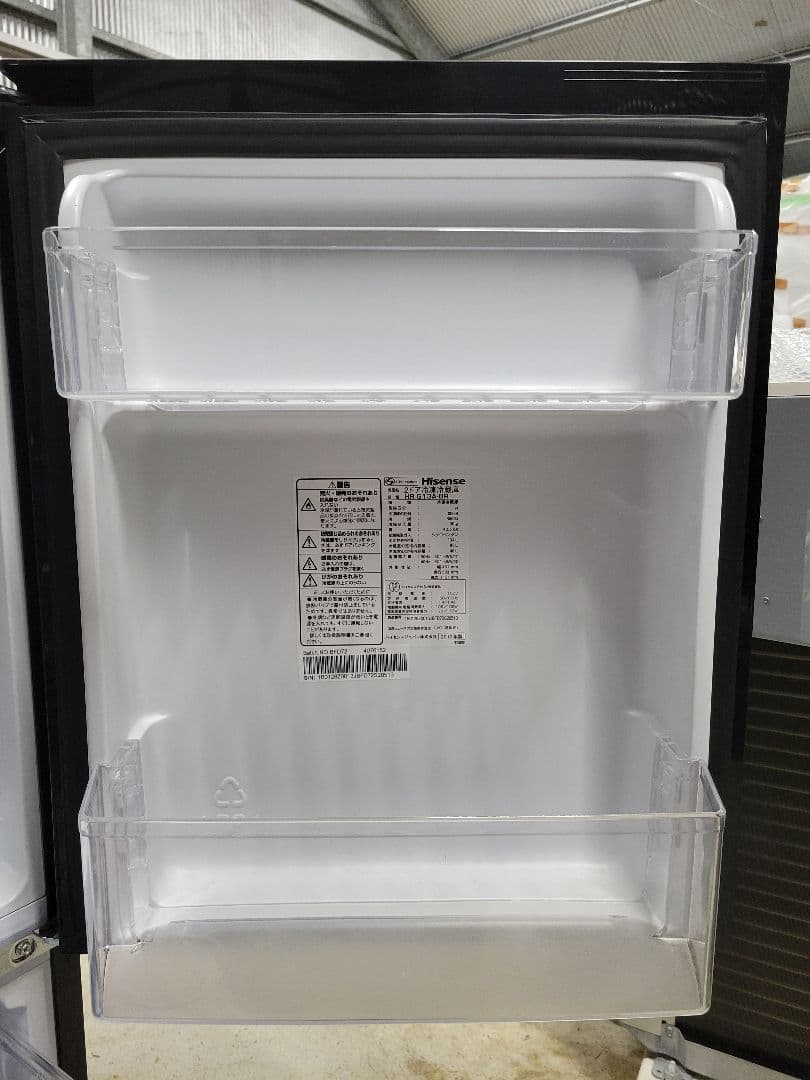 ハイセンス 2019年製 ノンフロン冷凍冷蔵庫 HR-G13A-BR 134L