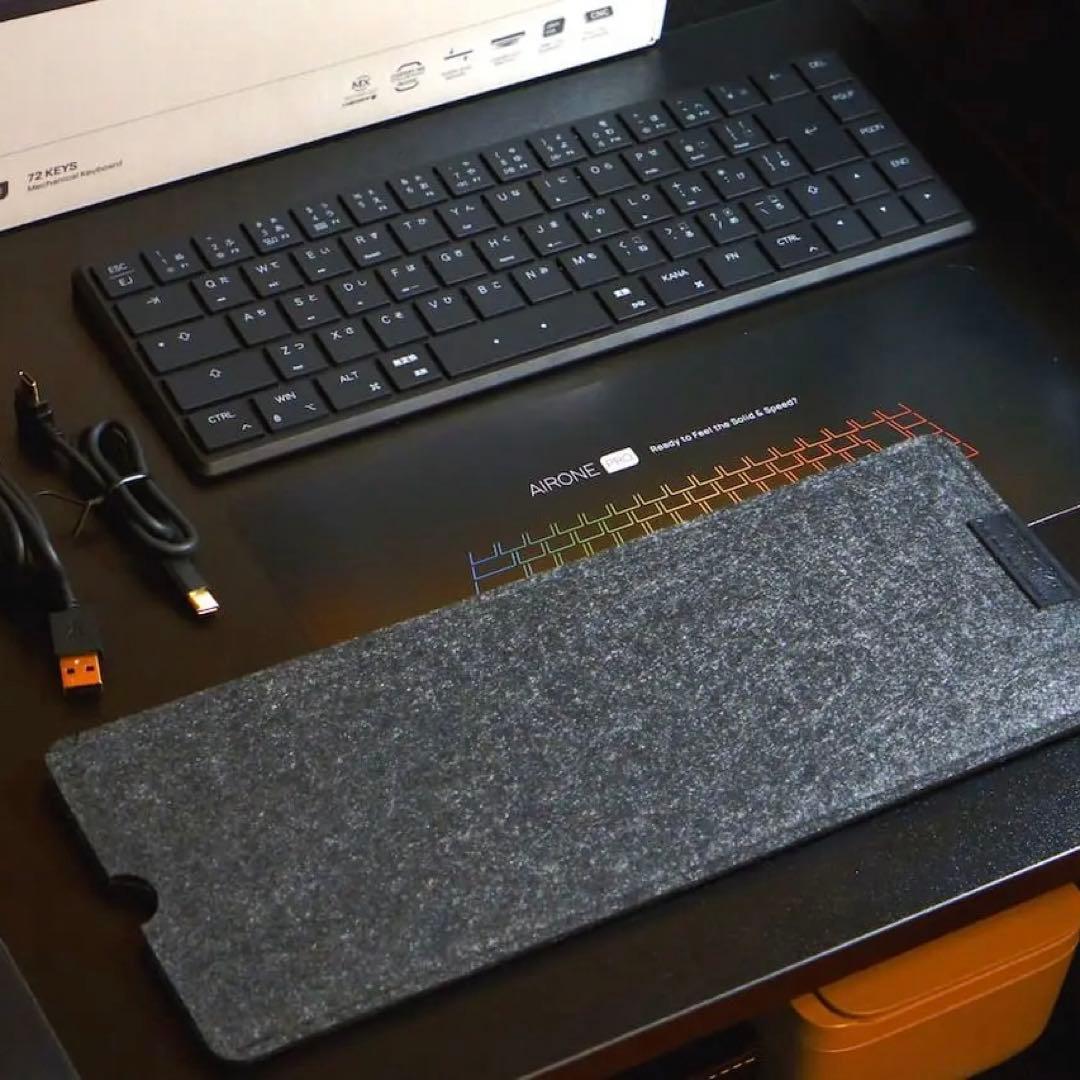 Mistel AIRONE PRO JIS配列 ブラック キーボード - メルカリ