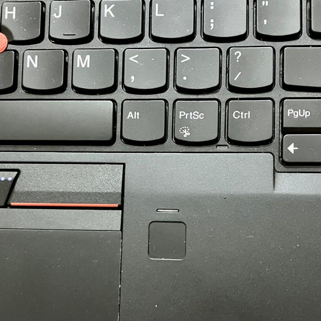 Lenovo ThinkPad T470s USキーボード仕様 指紋認証センサー